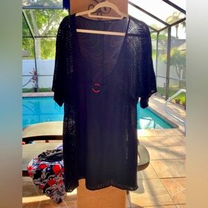 Beach cover black nice material see threw look sexy light weight 🏝️🏝️ LARGE